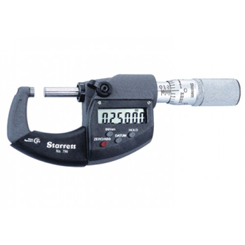 0-25mm Panme đo ngoài điện tử 796MXFL-25