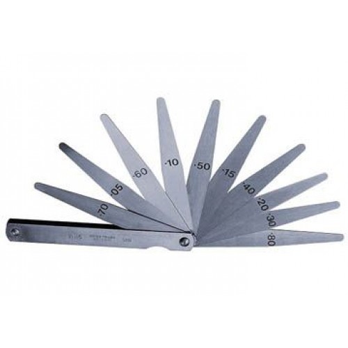 0.05-0.08mm Dưỡng đo độ dày 10 lá Moore and Wright MW911M