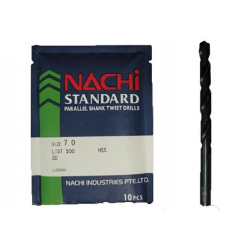 1.2mm Mũi khoan trụ thép gió Nachi List500-0120