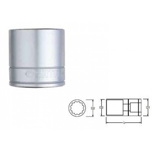 11mm Đầu tuýp 12 góc 1/2