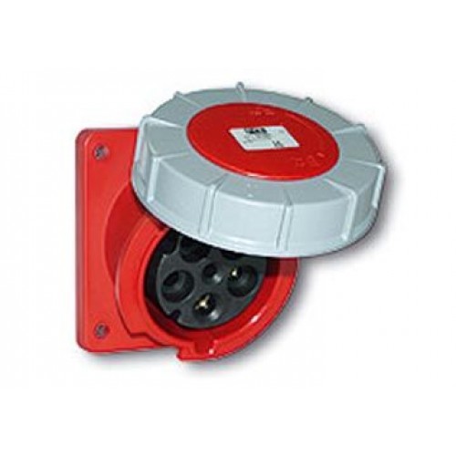 125A-4P-400V-6H-IP66/67 Ổ cắm gắn âm loại kín nước