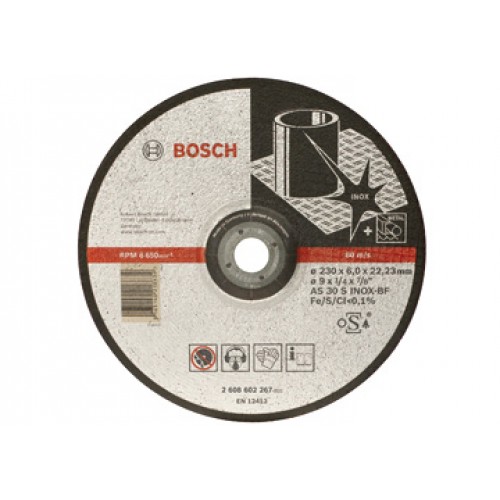 125 x 6 x 22.2mm Đá mài Inox Bosch 2608602488