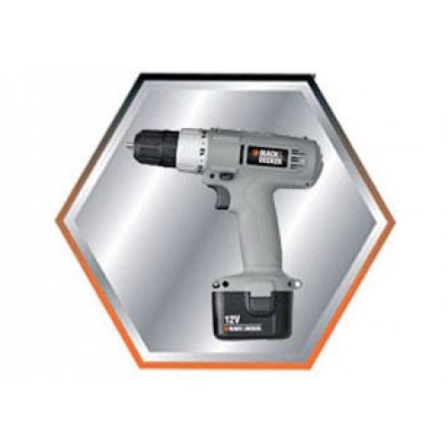 12V Máy khoan vặn vít pin Black and Decker KTC12K2