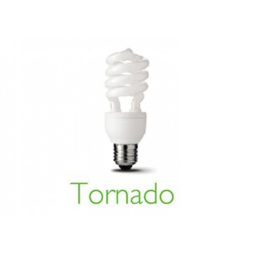 15W-Xoắn Bóng Compact Tornado WW-Ánh sáng vàng
