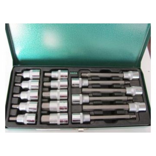 16 chi tiết Bộ socket đầu lục giác 304160M