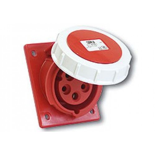16A-3P-230V-6H-IP67 Ổ cắm gắn âm loại kín nước