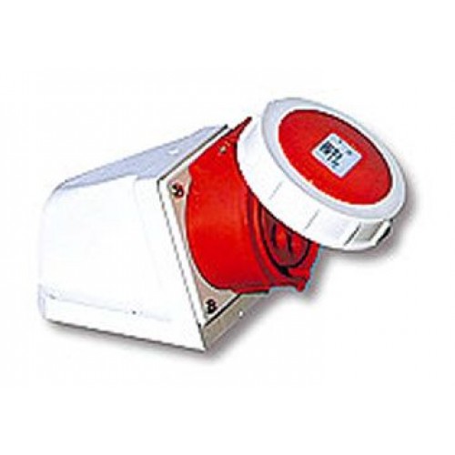 16A-3P-230V-6H-IP67 Ổ cắm nổi loại không kín nước