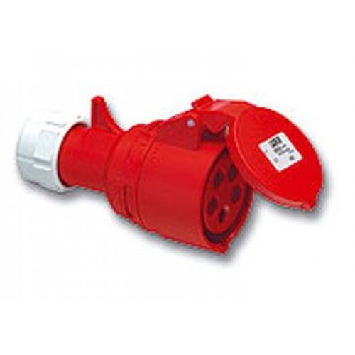 16A-4P-400V-6H-IP44 Ổ cắm nối loại không kín nước