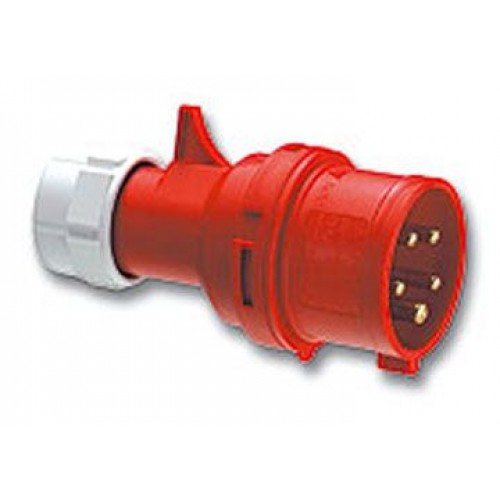 16A-5P-400V-6H-IP44 Phích cắm di động không kín nước