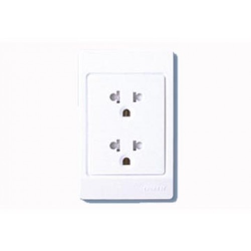 16A Ổ cắm đôi 3 chấu ARE T2