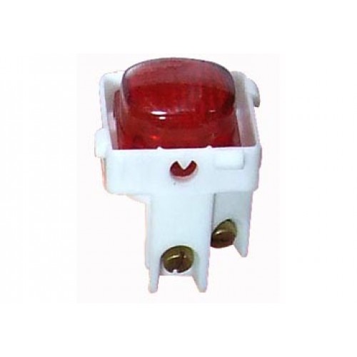 220V Ðèn báo neon màu đỏ mặt tròn