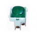 220V Ðèn báo neon màu xanh mặt tròn