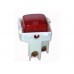 230V Ðèn báo neon màu đỏ vuông