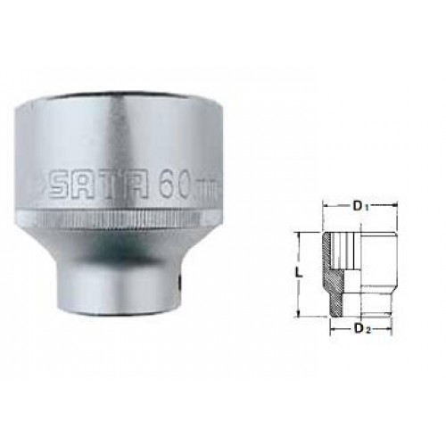 24mm Đầu tuýp 12 góc 3/4