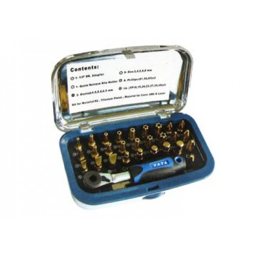 29 chi tiết bộ mũi vít QS125290