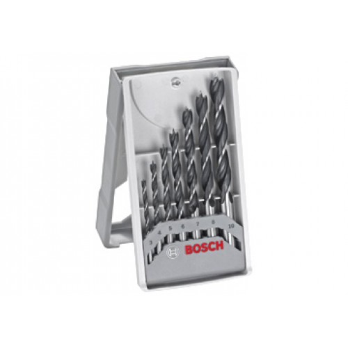 3-10mm Bộ mũi khoan gỗ 7 cây Bosch 2607017034