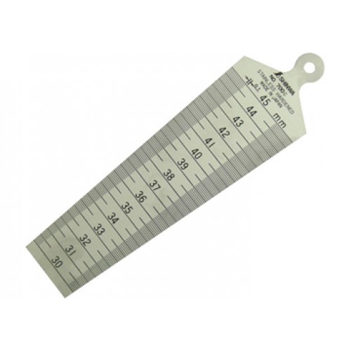 30-45mm Dưỡng đo lỗ Shinwa 62610