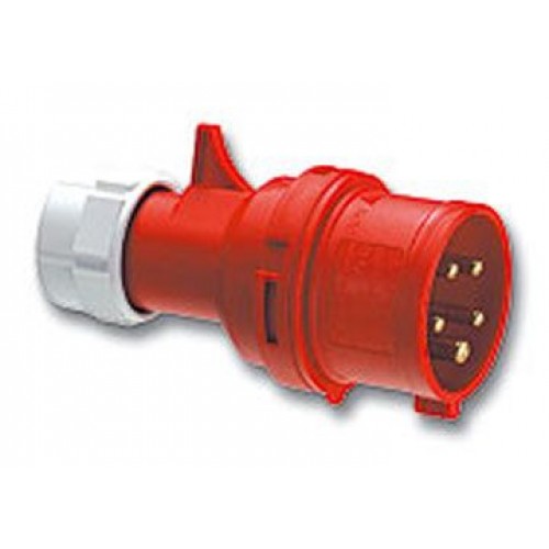 32A-5P-400V-6H-IP44 Phích cắm di động không kín nước