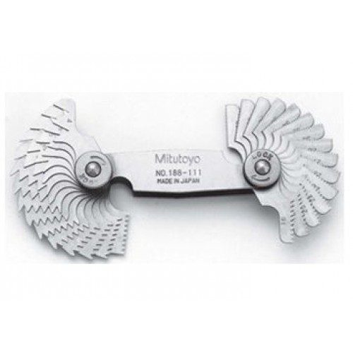 4-42TPI Dưỡng đo ren 30 lá Mitutoyo 188-111