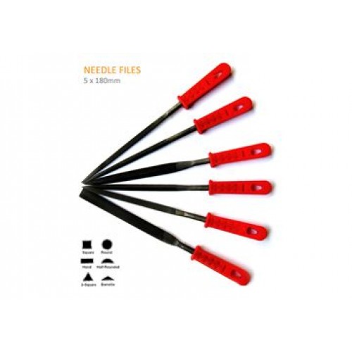 5 x 180mm Bộ giũa 6 chi tiết
