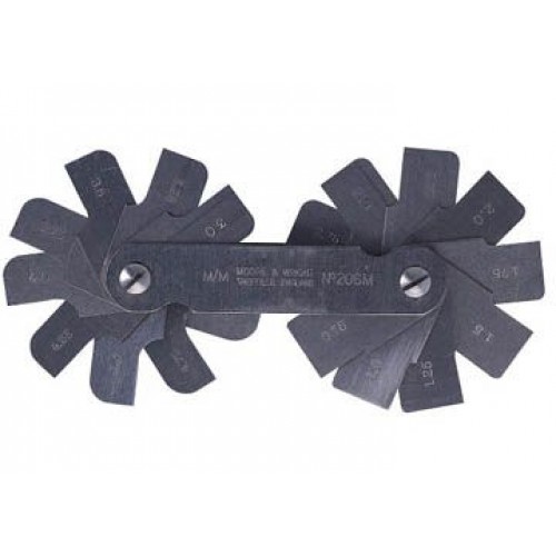 5,5-13mm Dưỡng đo bán kính Moore and Wright MW206MA
