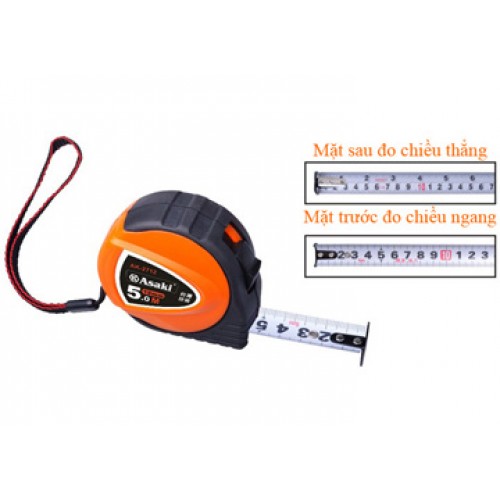 5m Thước cuộn Asaki AK-2713