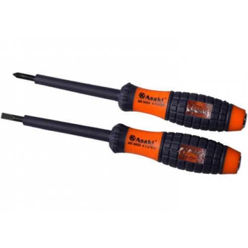 5x100mm Vít dẹp cách điện và thử điện Asaki AK-9087