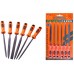 5x180mm Bộ giũa mini 6 chi tiết Asaki AK-3900