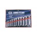 6-32mm bộ hai đầu miệng 12 cái hệ mét Kingtony 1112MR