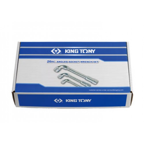 6-32mm bộ ống tuýp 26 cái hệ mét Kingtony 1826MR