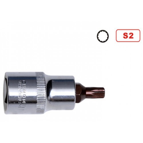 6 x 55mm Đầu tuýp lục giác 12 bông Asaki AK-7293