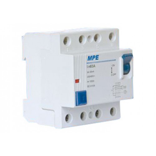 63A Cầu dao tự động chống dòng rò và quá tải (ELCB) MEL-100/463