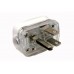 6A/20A 250V Phích cắm điện có 2 chấu dẹp