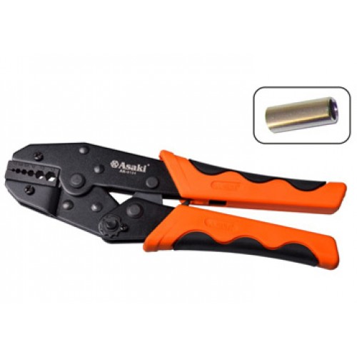 6mm2 Kiềm bấm đầu cosse nối Asaki AK-9124