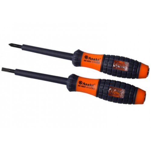 6x125mm Vít dẹp cách điện và thử điện Asaki AK-9089