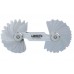 7mm Dưỡng đo bán kính 17 lá 4801-17