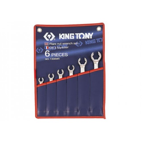 8-22mm bộ hai đầu miệng 6 cái Kingtony 1306MR