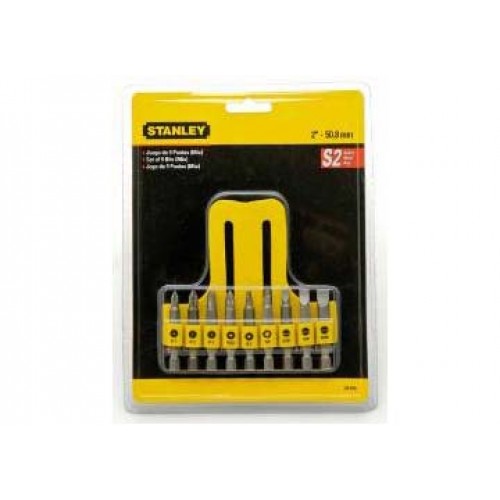 9 chi tiết Bộ đầu vít Stanley 68-070