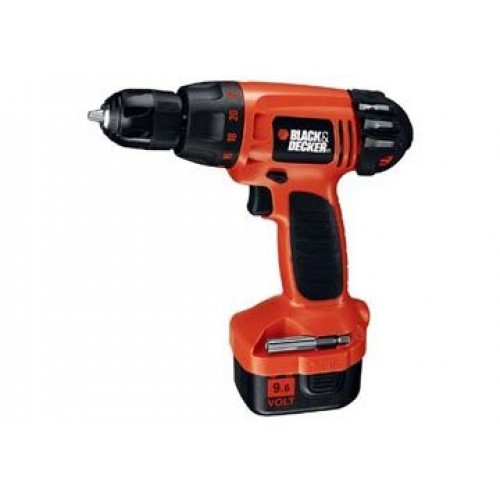 9,6V Máy khoan vặn vít pin Black and Decker CD9602K