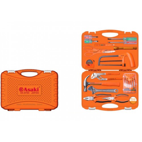 Bộ dụng cụ gia đình 24 chi tiết Asaki AK-9784
