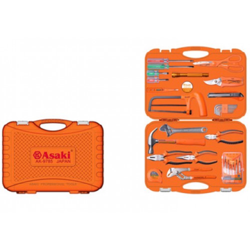Bộ dụng cụ gia đình 34 chi tiết Asaki AK-9785
