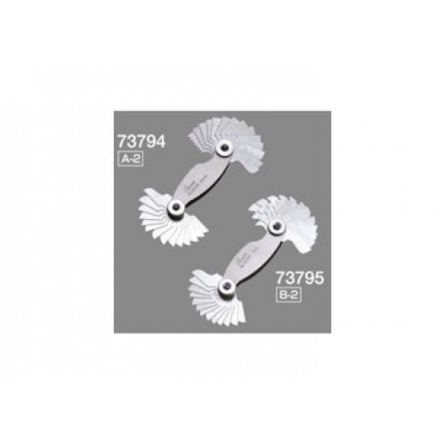Bộ dưỡng đo ren hệ mét 28 lá Shinwa 73795