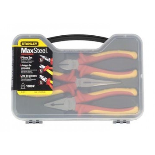 Bộ kìm cách điện VDE 3 chi tiết Stanley 84-011