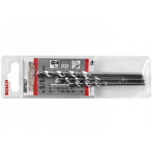 Bộ mũi khoan tường 3 cây Bosch 2608590127