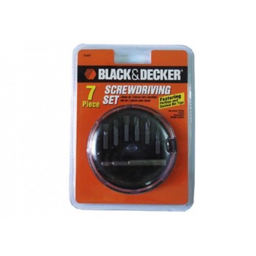 Bộ mũi vít 7 cái Black and Decker 71-077