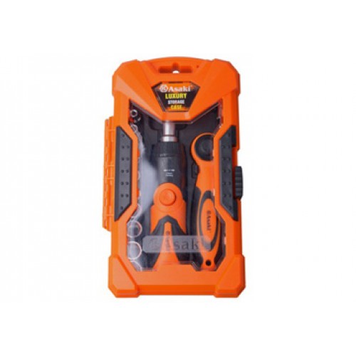 Bộ mũi vít và đầu tuýp 26 chi tiết Asaki AK-6359