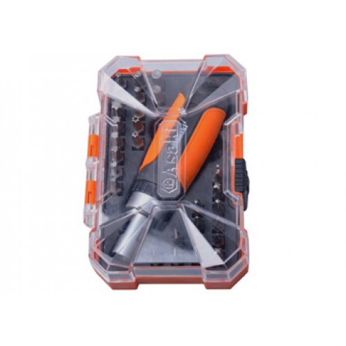Bộ mũi vít và đầu tuýp 29 chi tiết Asaki AK-6360