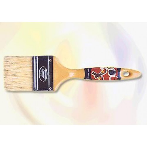 Cọ cán nhựa lông trắng loại trung NT25