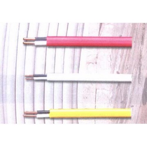 Dây Oval cứng VCo 2x1.0 mm2, 2x1/1.13