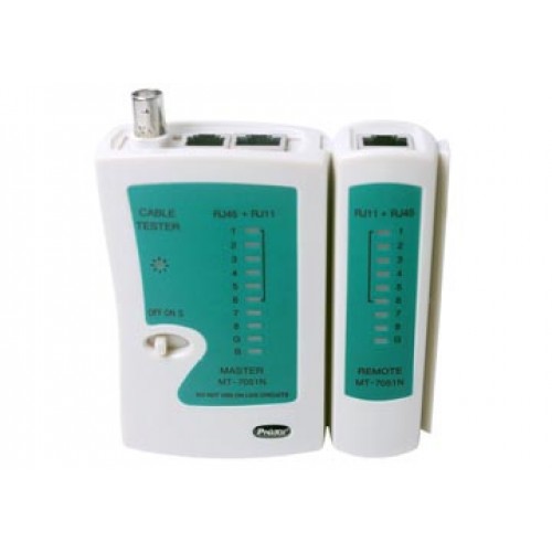 Đồng hồ test cáp mạng, điện thoại, cáp đồng trục Proskit MT-7051N